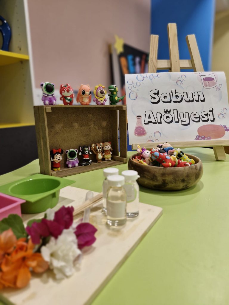 kamelya anaokulu sabun atölyesi